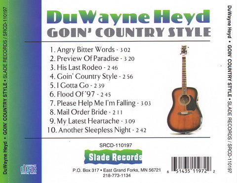 Goin' Country Style - Album